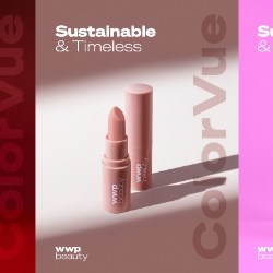 WWP Beauty’s ColorVue Lipstick proves sustainability can be sexy, timeless and playful